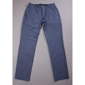 Under Armour Showdown Pants Mens Heathered Blue Modern Fit Comfort Golf 32 X 32